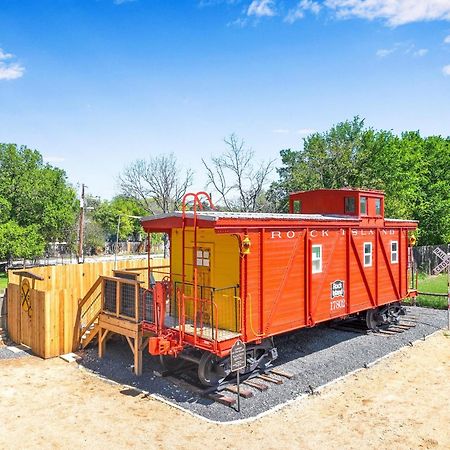 Caboose On The Square Villa Wimberley Exteriör bild