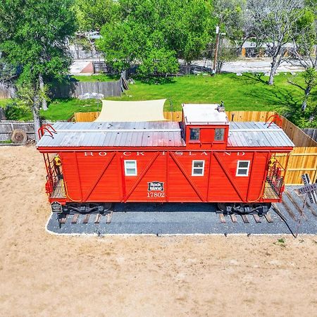 Caboose On The Square Villa Wimberley Exteriör bild