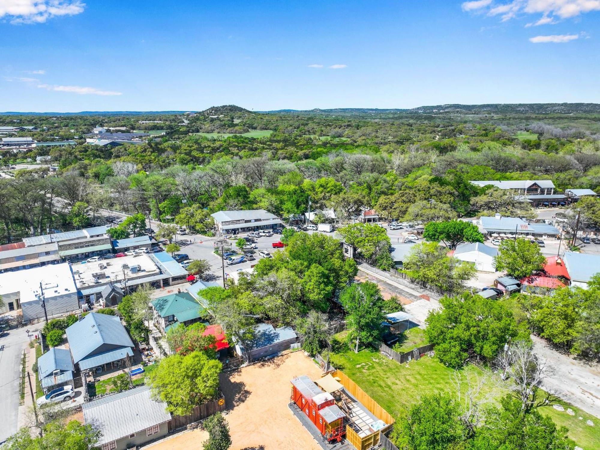 Caboose On The Square Villa Wimberley Exteriör bild